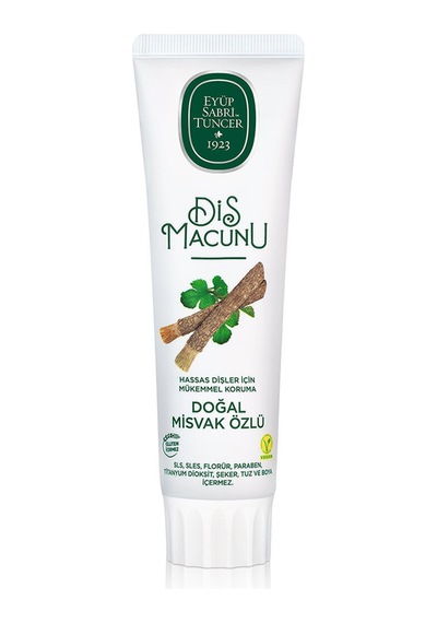 4 Adet Eyüp Sabri Tuncer Doğal Misvak Özlü Diş Macunu 90 Ml