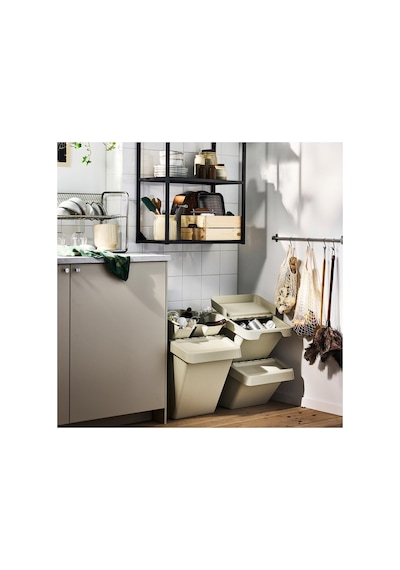 Sortera Bej 60 Lt Atık Ayırma Kutusu - 00602096 Ikea