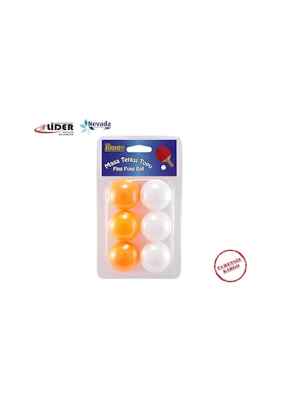 Brons Pinpon Topu 6 Lı Set Br-150 (Akrilik)