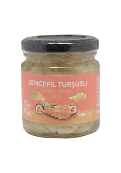 Chefline Asia Sushi Ginger Zencefil Turşusu 190 G