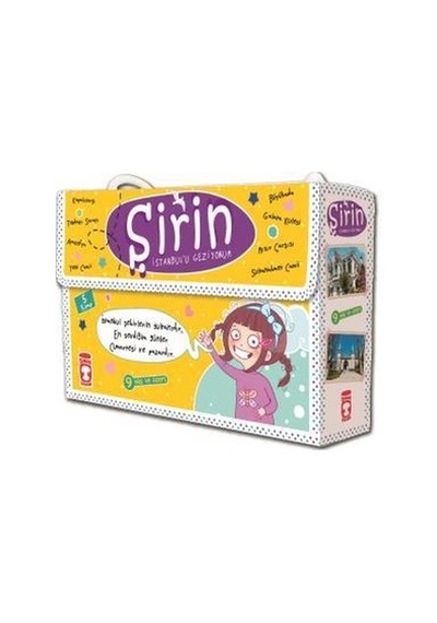 Şirin Istanbulu Geziyorum 1 Set - 5 Kitap
