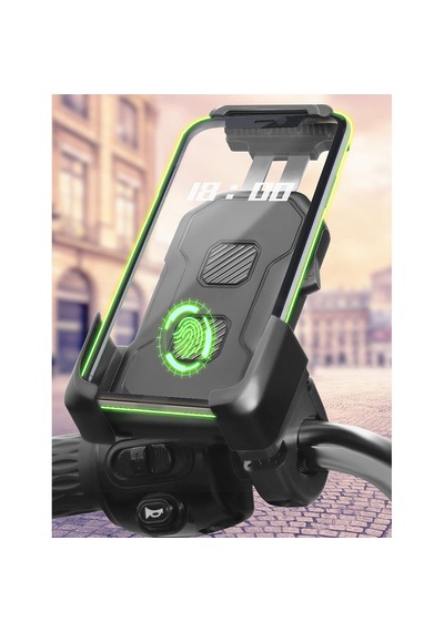 Apera Mt54 Motor Motosiklet Ve Bisiklet Telefon Tutucu Gidon Uyumlu Yük Siyah
