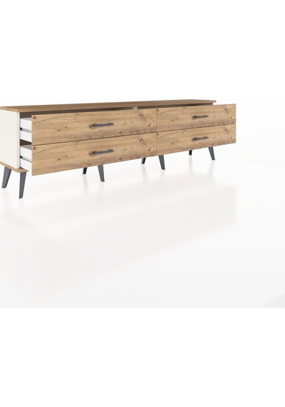 Arges Tv Ünitesi 4 Çekmeceli 176x30x51 Aytaşı-çam/çam Atlas Çam/atlas Çam Arges Tv Ünitesi 4 Çekmeceli 176x30x51 Aytaşı-çam/çam Atlas Çam/atlas Çam