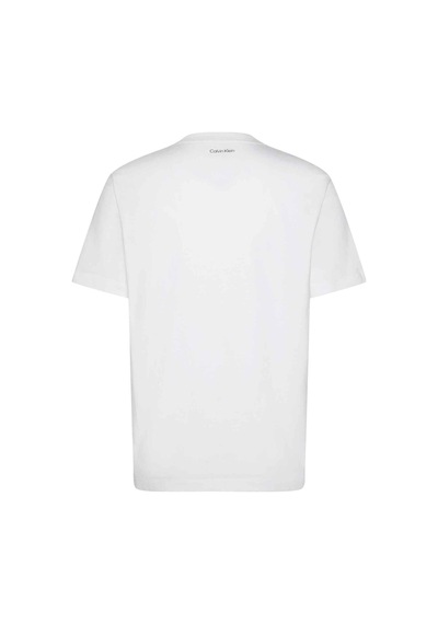 Calvin Klein 20s March Graphic Seasonal Fashion Beyaz Erkek T-shirt-13195 Beyaz