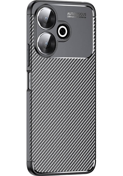 Xiaomi Redmi 13 4g Kılıf Zore Negro Silikon Kapak-siyah Siyah
