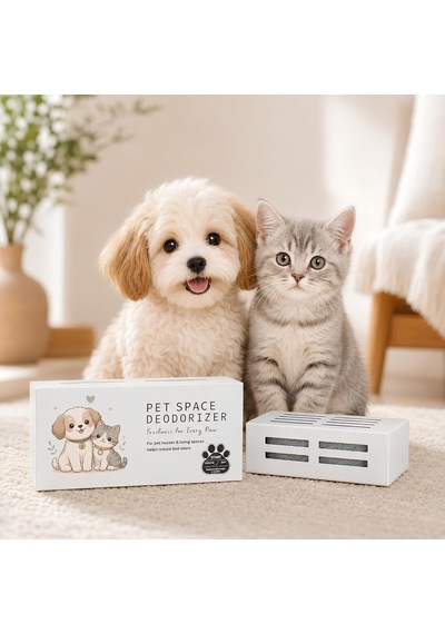 Tr Pet Space Deodorizer Doğal Aktif Karbon Koku Giderici 75 G, Kedi Kumu, Evcil Hayvan Yatağı, Kafes Ve Ev İçin Par