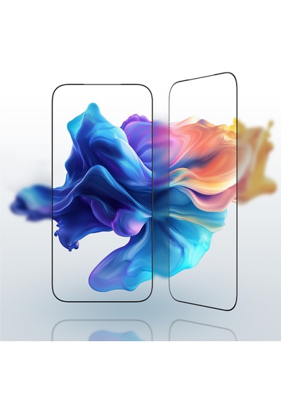 Apple Uyumlu   iPhone 17 Tam Kaplayan Antistatik Nano Kesim Parlak Seramik Ekran Koruyucu