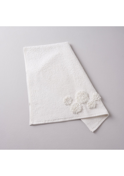 Linens Glace Pamuk 50x80 Cm Yüz Havlusu Ekru