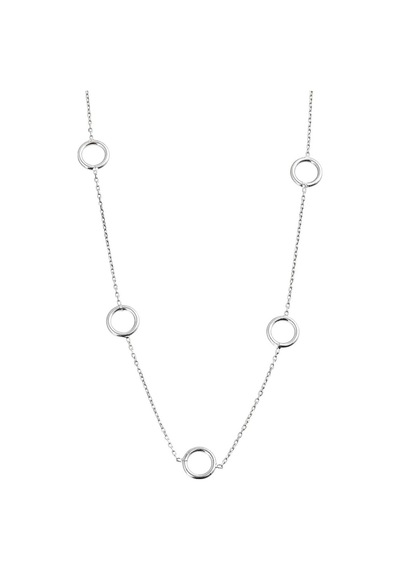 Argentum Concept - Halkalı Gümüş Tasma Kolye (380431698)