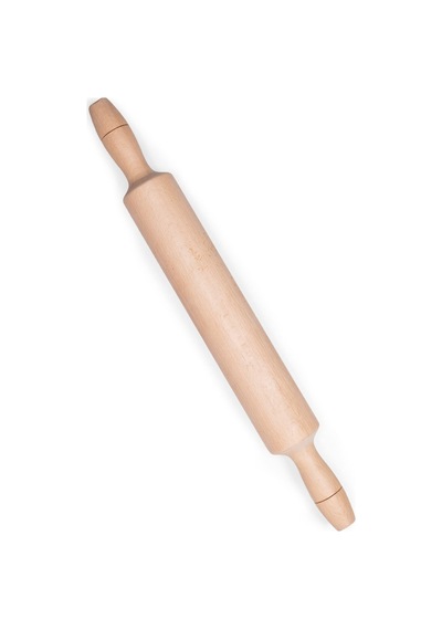 Sabit Ahşap Merdane Hamur Işleri 32 Cm Kayın