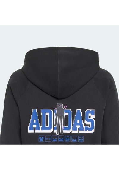 Adidas Minecraft Çocuk Siyah Sweatshirt Kh3192
