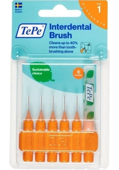 Tepe Blisterlı Arayüz Fırçası 0.45 MM 6'lı
