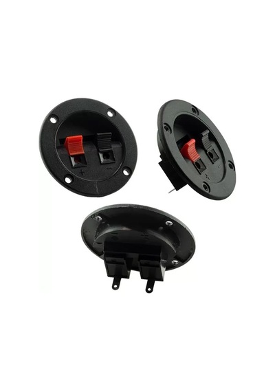 Sh Powermaster Pm-17386 İkili Yuvarlak Hoparlör Terminali İç Çapı: 40mm / Dış Çapı: 65mm Najmaddin