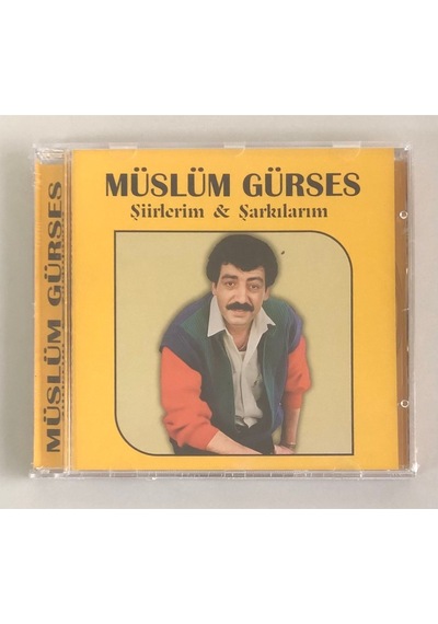 Müslüm Gürses Şiirlerim & Şarkılarım Cd Jelatininde Sıfır Cd