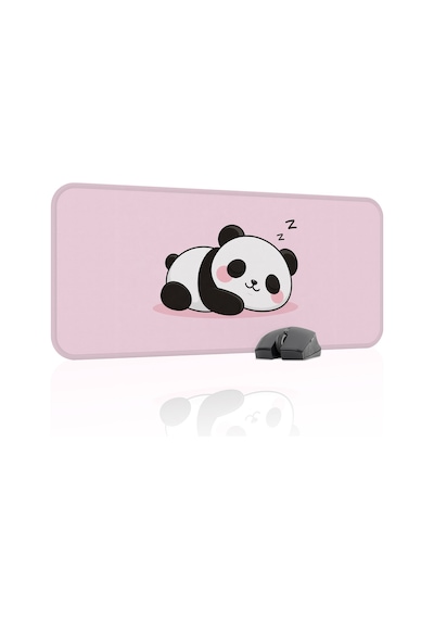 Panda Kaymaz Dikişli Kauçuk Oyuncu Mousepad V2 - 70x30 Xl Gaming Mouse Pad Fare Altlığı