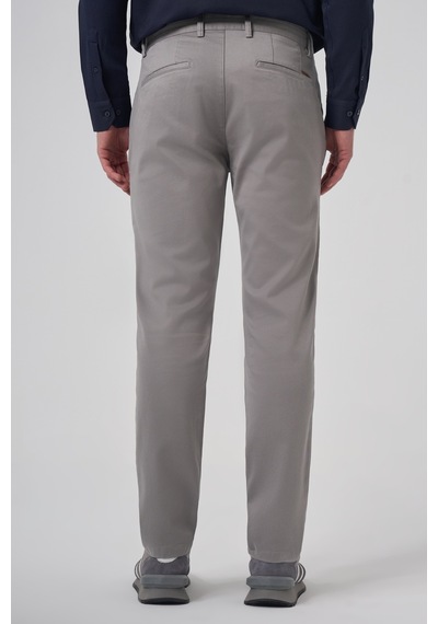Morven Erkek Gri Pamuk Trend Slim Fit Chino Pantolon 26ks003003100 Gri