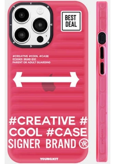 Youngkit Apple Uyumlu iPhone 14 Pro Max Luggage Firefly Serisi Kılıf