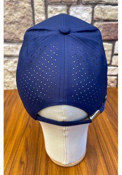 Hamze Paraşüt Mikro Kumaş Yazlık Delikli Unisex Cap Şapka Lacivert