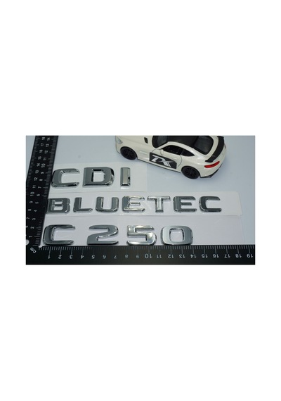 Benz C250 Cdi Bluetec Bagaj Krom Abs 3m 3d Yazı Logo