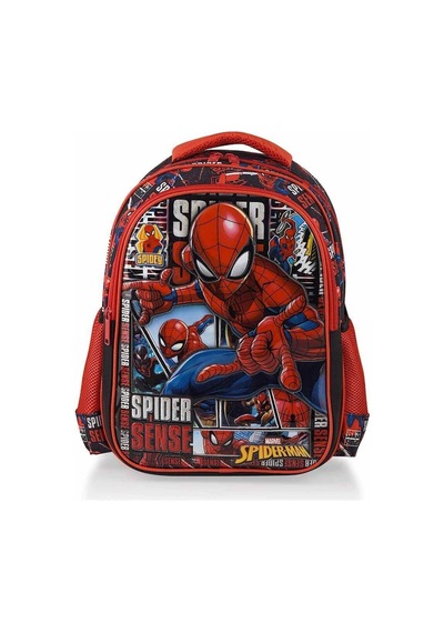 Spiderman Spider Sense Okul Çantası Seti 3 Parça Çok Renkli