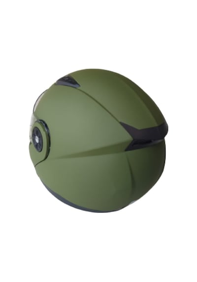 Jeıkaı Jk-21 Çene Açılır Güneş Vizörlü Mat Yeşil Kask