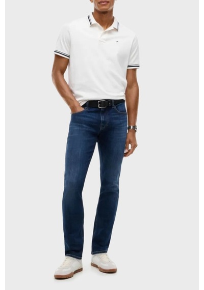 Tommy Jeans Pamuklu Slim Fit Normal Bel Dar Paça Jeans Erkek Kot Pantolon Dm0dm23479 1bk Mavi Tommy Jeans Pamuklu Slim Fit Normal Bel Dar Paça Jeans Erkek Kot Pantolon Dm0dm23479 1bk Mavi