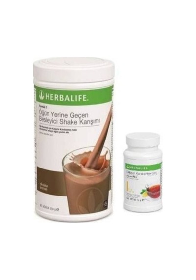 Herbalife Formül 1 Çikolatalı Shake , Bitkisel Konsantre Çay 50 Ml Limon Aromalı