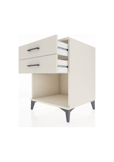 Kronos Komodin 2 Çekmeceli 60x59x80 Aytaşı-aytaşı Aytaşı