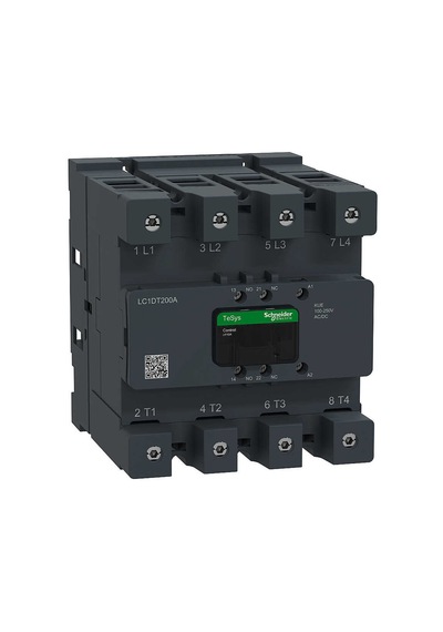 Lc1dt200akue - Ctr Deca 200a 4p 100-250v Acdc Evlk