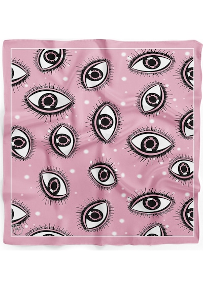 Evıl Eye Desen Bandana/fular Çok Renkli