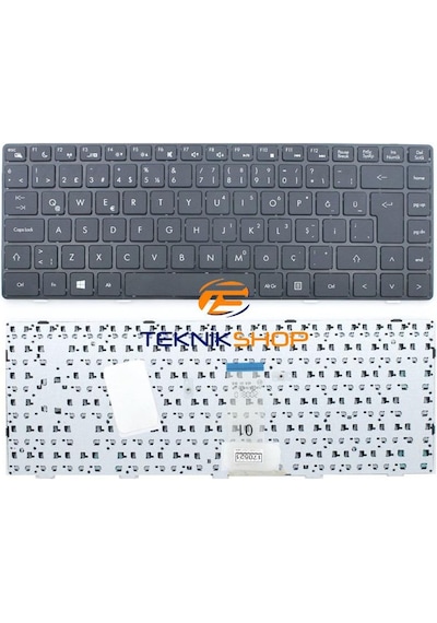 Exper V136346Ak4 Tr Uyumlu Notebook Klavye (Siyah Tr) - 557435094
