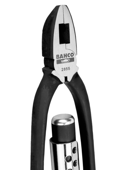 Bahco 2855 Tel Kıvırma Pensesi Cırcırlı 225mm