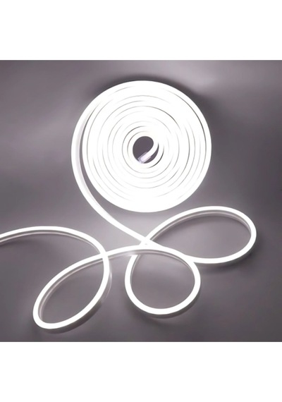 Elektrikhouse 12 Volt Neon Led Beyaz Işık 6x12 Mm Çok Renkli