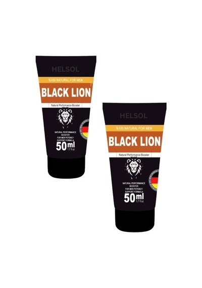 Black Lion Gel 5x Erkeklere Özel Jeli X 2 Adet