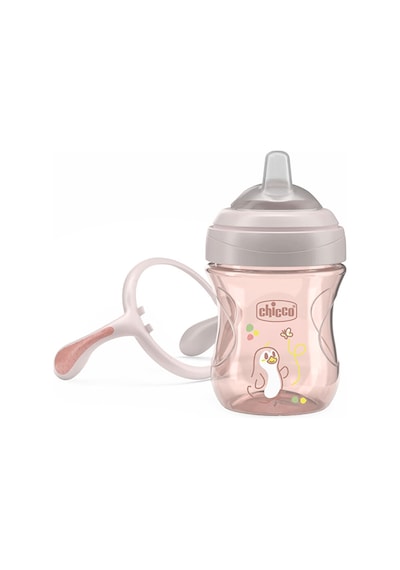 Yumuşak Uçlu Alıştırma Bardağı 4+ Ay 200 Ml Kız Çok Renkli