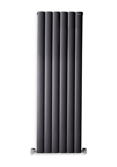1400x475mm Lilac Dikey Antrasit Alüminyum Radyatör