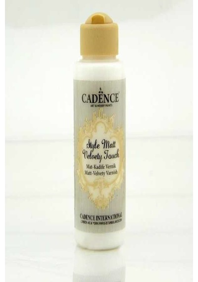 Mat Kadife Vernik 120ml Şeffaf Şeffaf