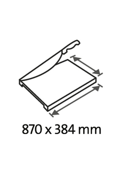 444 Sürgülü Giyotin, Mavi, 670 Mm