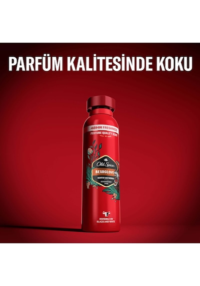 Old Spice Bearglove 48H Erkek Sprey Deodorant 150 ML