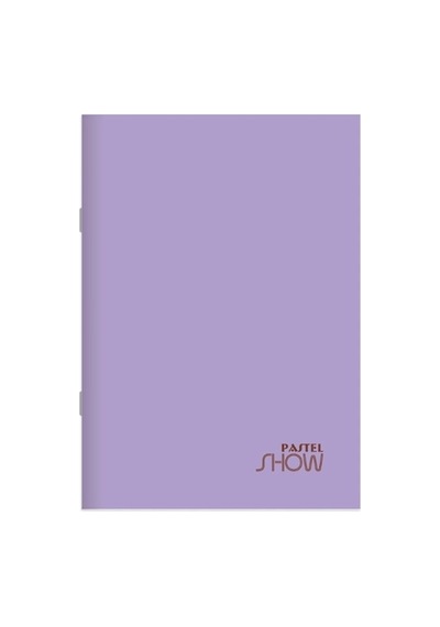 Keskin Pastel Show Pp Kapak Dikişli Defter A4 60 Yp. Kareli 324612-99 Çok Renkli