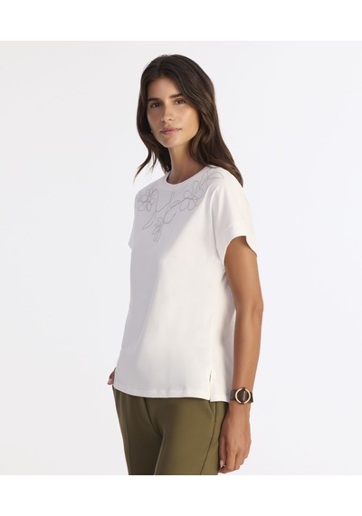 Yargıcı Regular Bisiklet Yaka Kısa Kol T-shirt 25kkts9015x 002 Beyaz