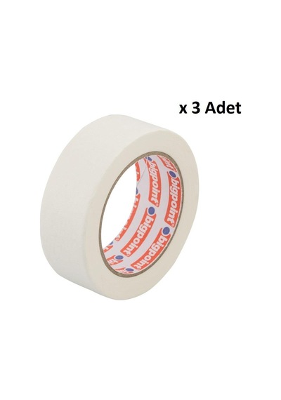 Bigpoint Maskeleme Bandı 38mm X 40m X 3 Adet