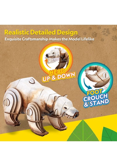 National Geographic - Kutup Ayısı 3d Puzzle Ds1183h