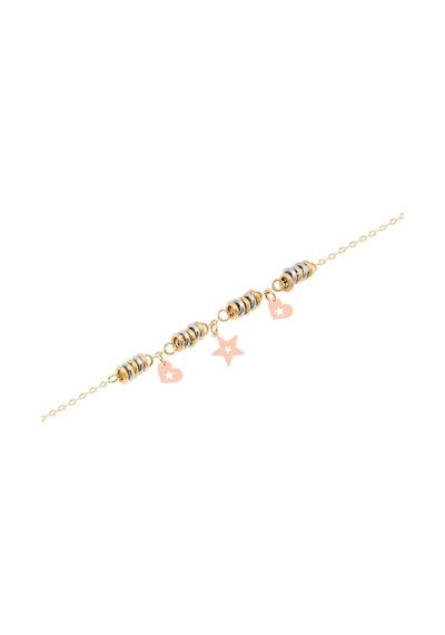 Gülaylar - Altın 14 Ayar Yıldız Bileklik N11.14629 Sarı Altın