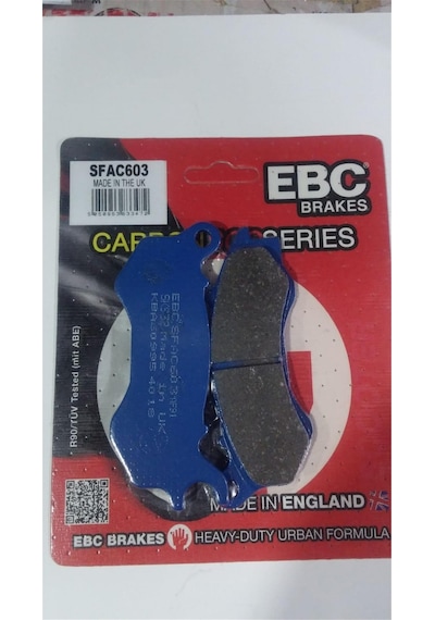 Ebc Carbon Ön Fren Balatası Sfac603 2014-2018 Peugeot Django 150