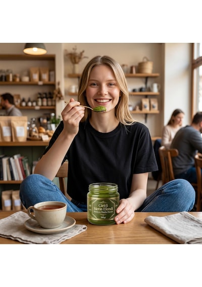 Giritli Metin Efendi Matcha Premium Bitkisel Destek Macun 240 Gr