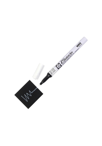 Sakura Pen Touch Calligrapher Kaligrafi Kalemi Fine White 1.8 Mm