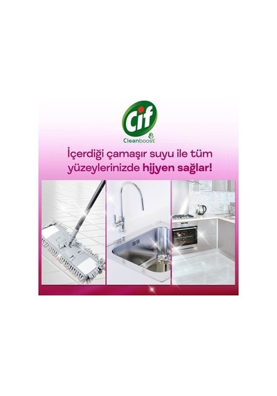 750 Ml Çiçek Ferahlığı İle Yüzey Temizleyici Ürün 100'lü Set