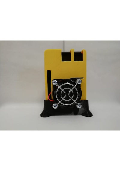 Raspberry Pi 4 40 Mm Fan Tasarımlı Koruyucu Kutu Fan Sistemi