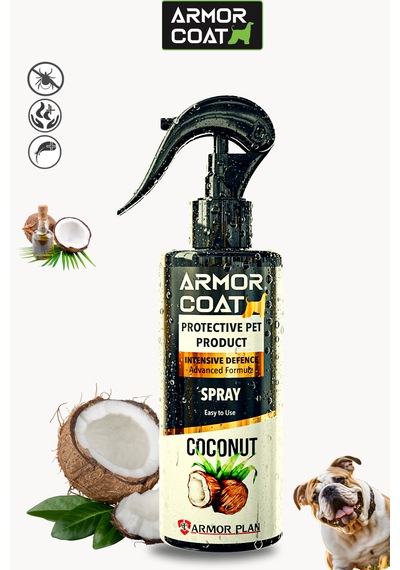 Armor Coat Köpek Bakım Spreyi Hindistan Cevizi Kokulu 200 ML